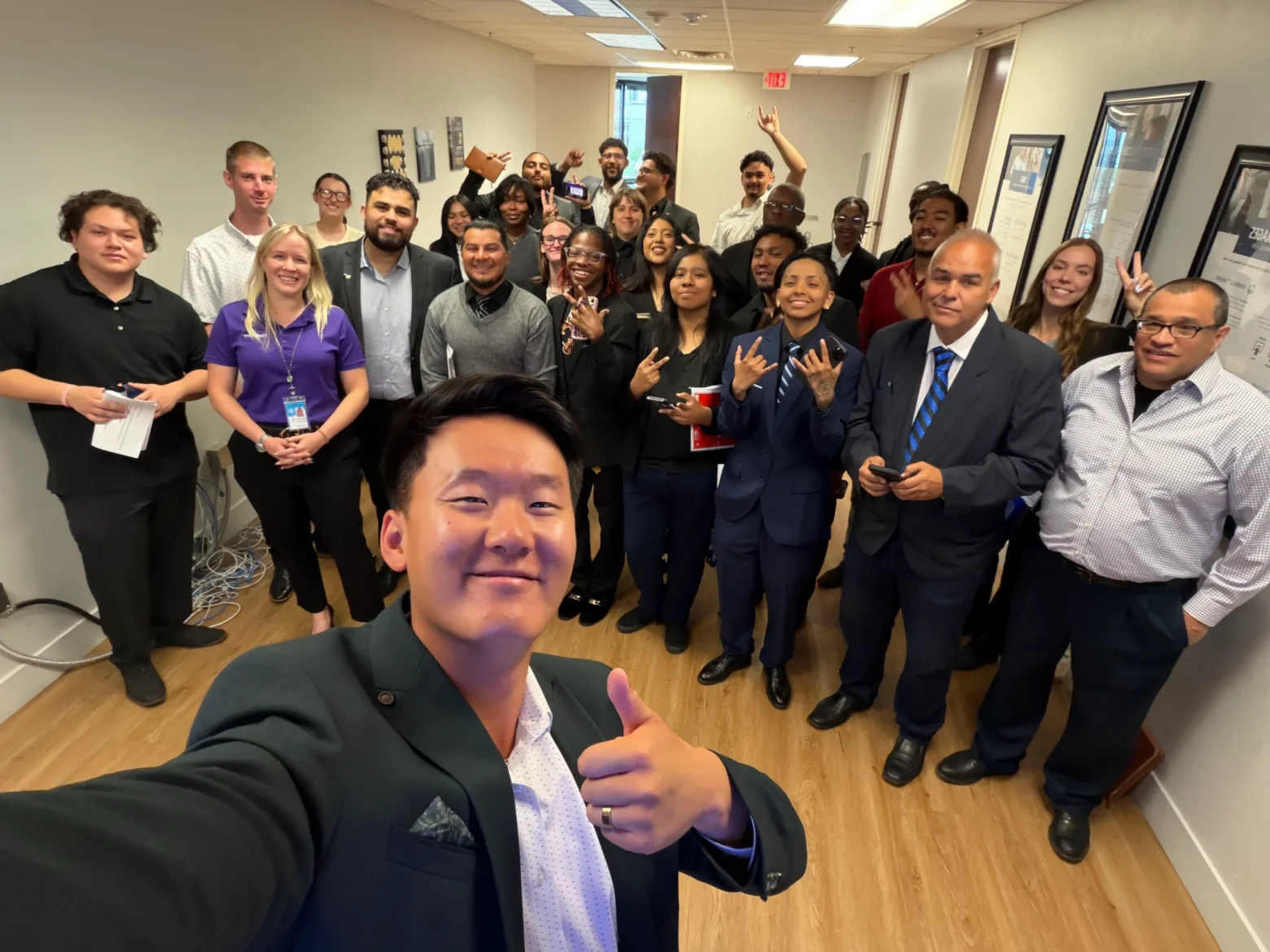 Marketing professionals during a Summit Elite team event